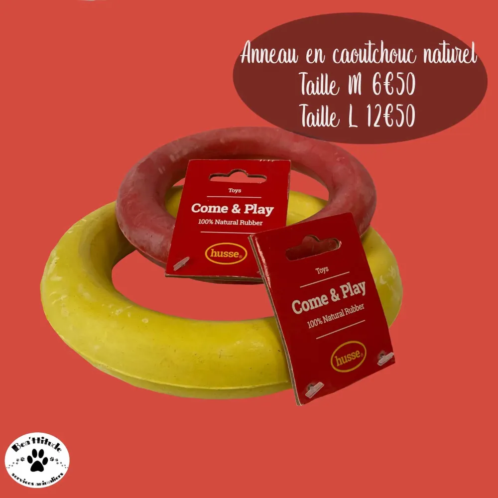 Anneau en caoutchouc naturel